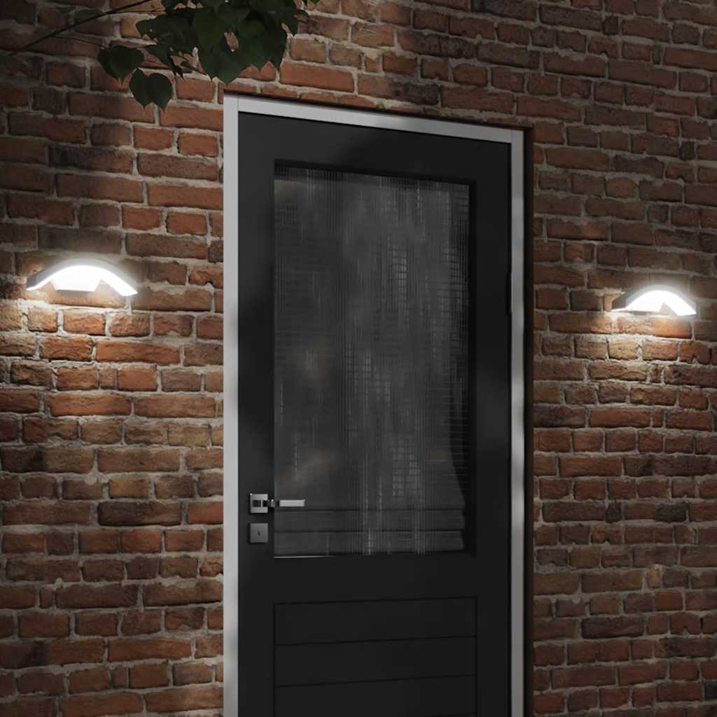 Buitenwandlamp Led Met Sensors Gegoten Aluminium