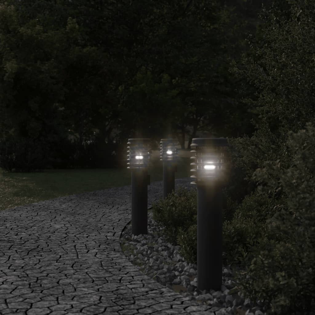 Buitenvloerlampen Stopcontact 60 Cm Roestvrijstaal