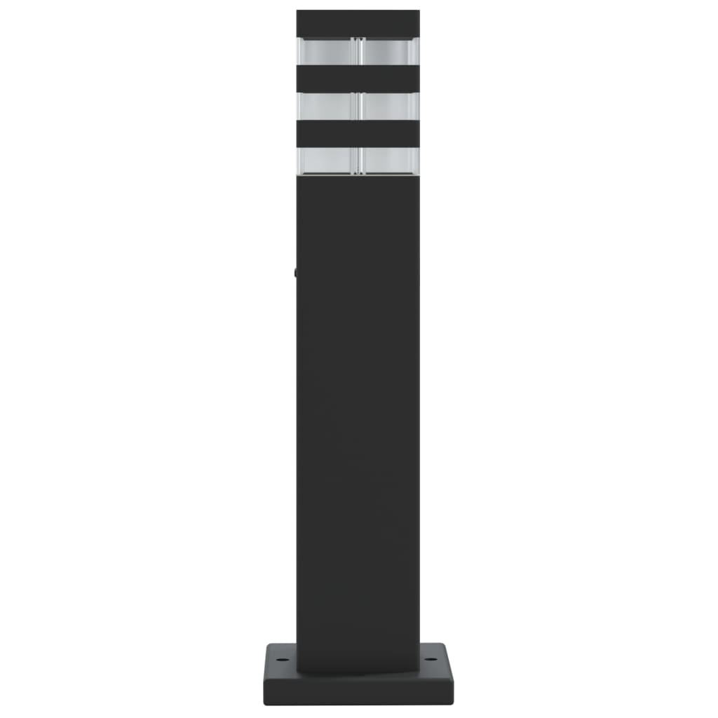 Buitenvloerlampen Aluminium Zwart