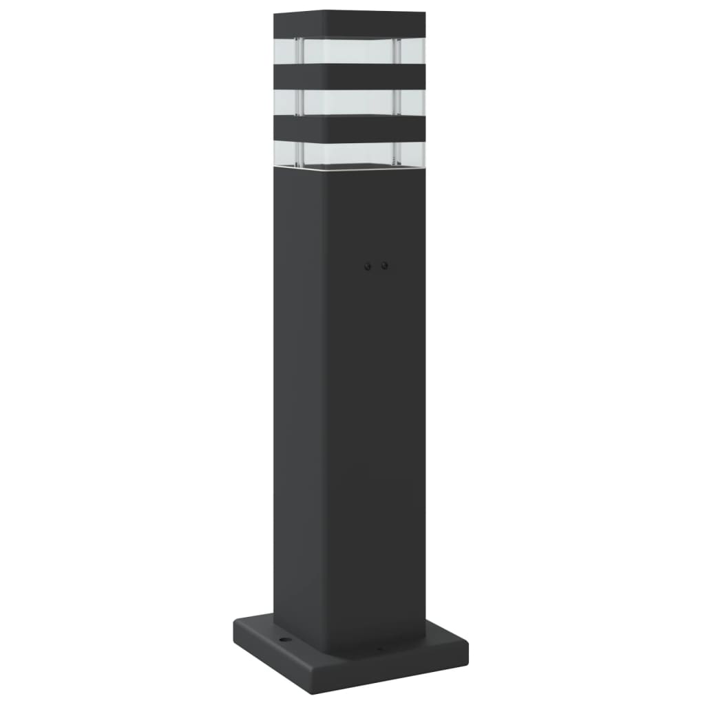 Buitenvloerlampen Aluminium Zwart