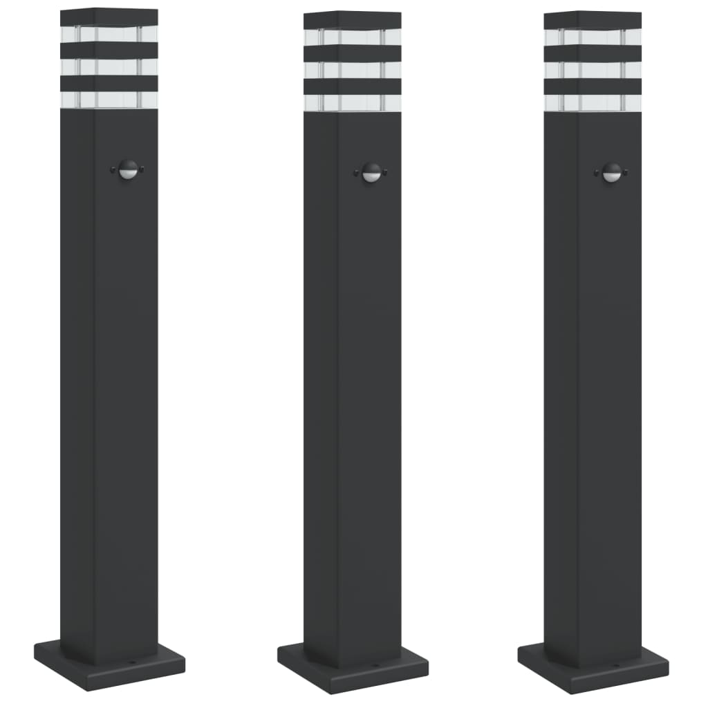 Vloerlampen Voor Buiten Aluminium Zwart