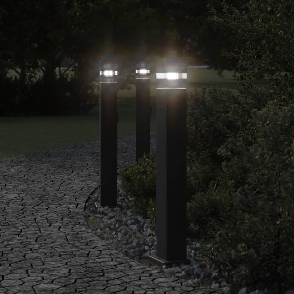 Vloerlampen Voor Buiten Aluminium Zwart