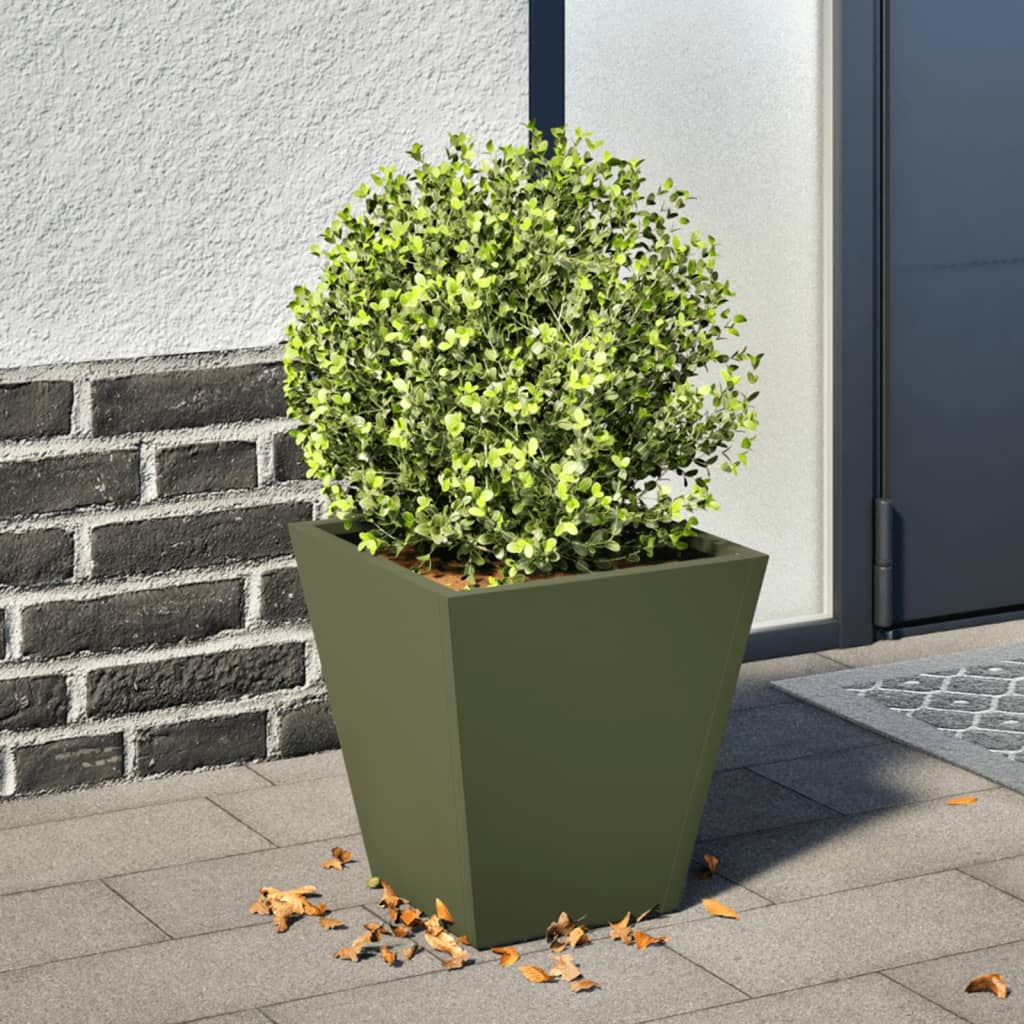 Plantenbakken Staal Zwart