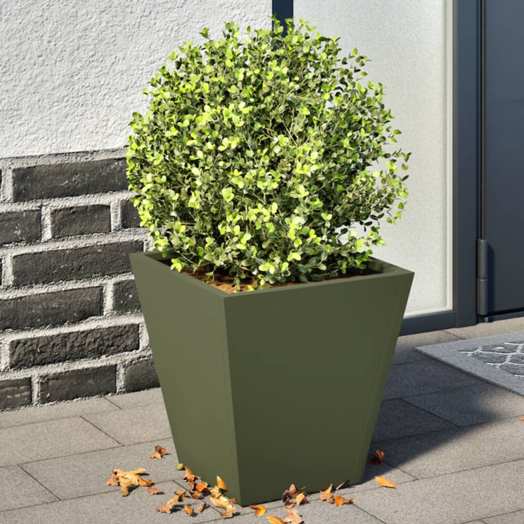 Plantenbakken Staal Zwart
