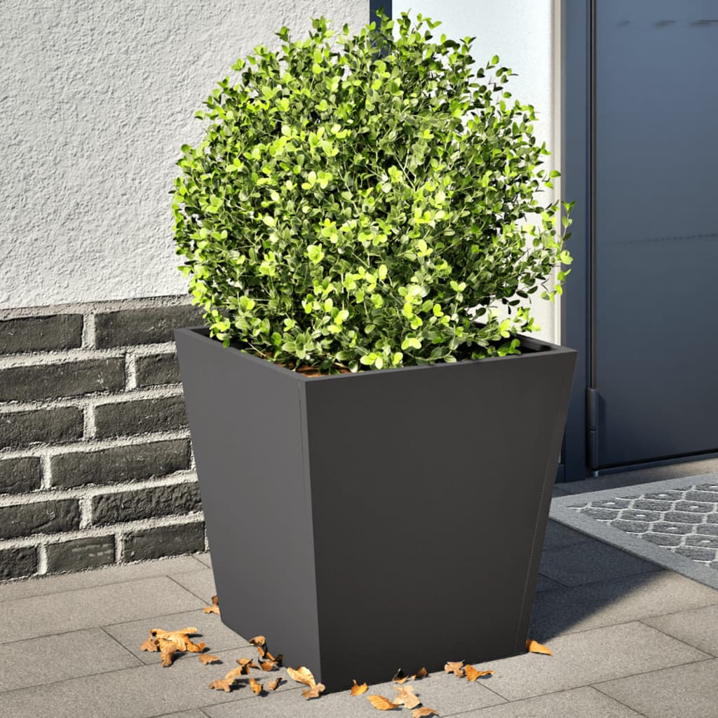 Plantenbakken Staal Zwart