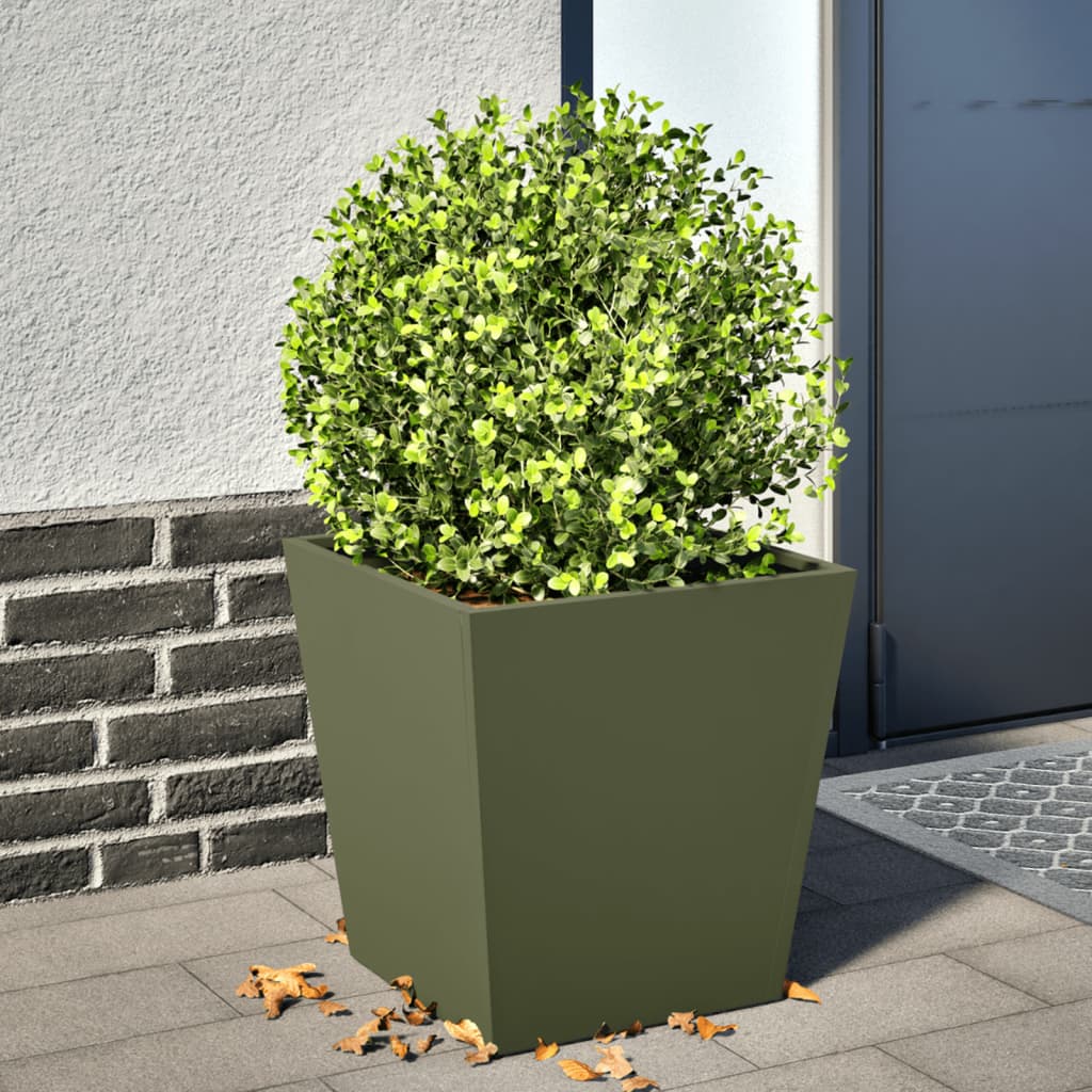 Plantenbakken Staal Zwart