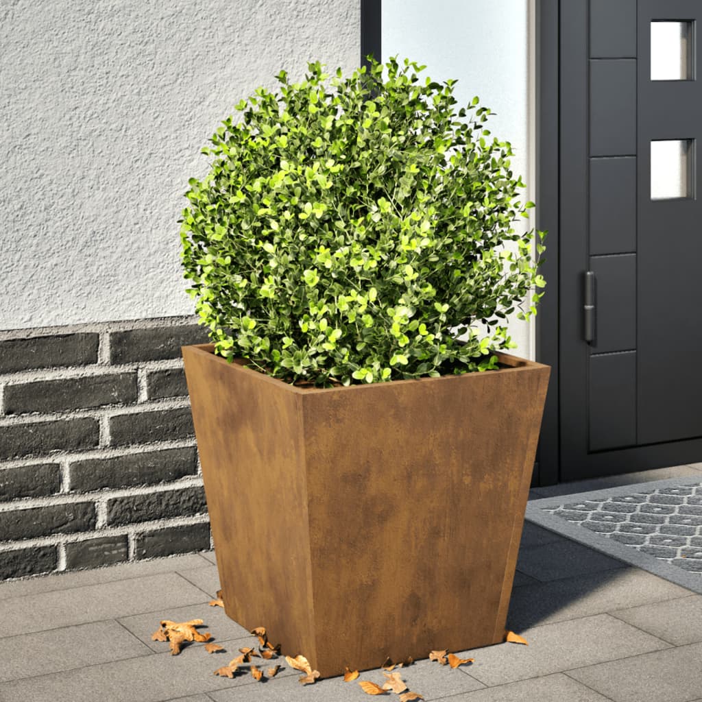 Plantenbakken Staal Zwart