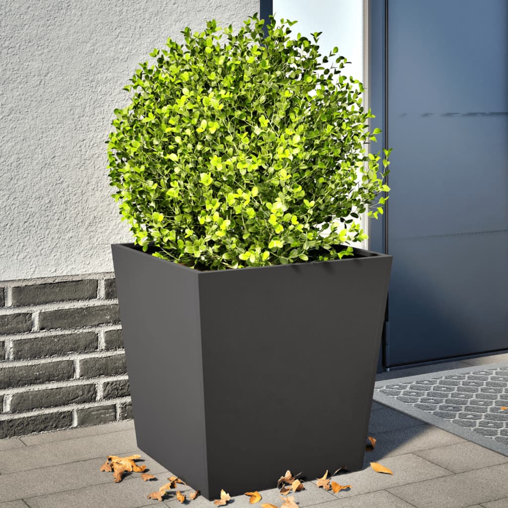 Plantenbakken Staal Zwart
