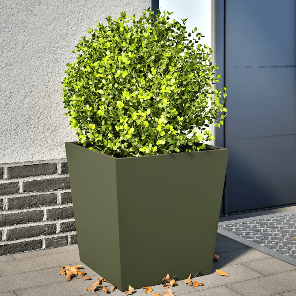 Plantenbakken Staal Zwart