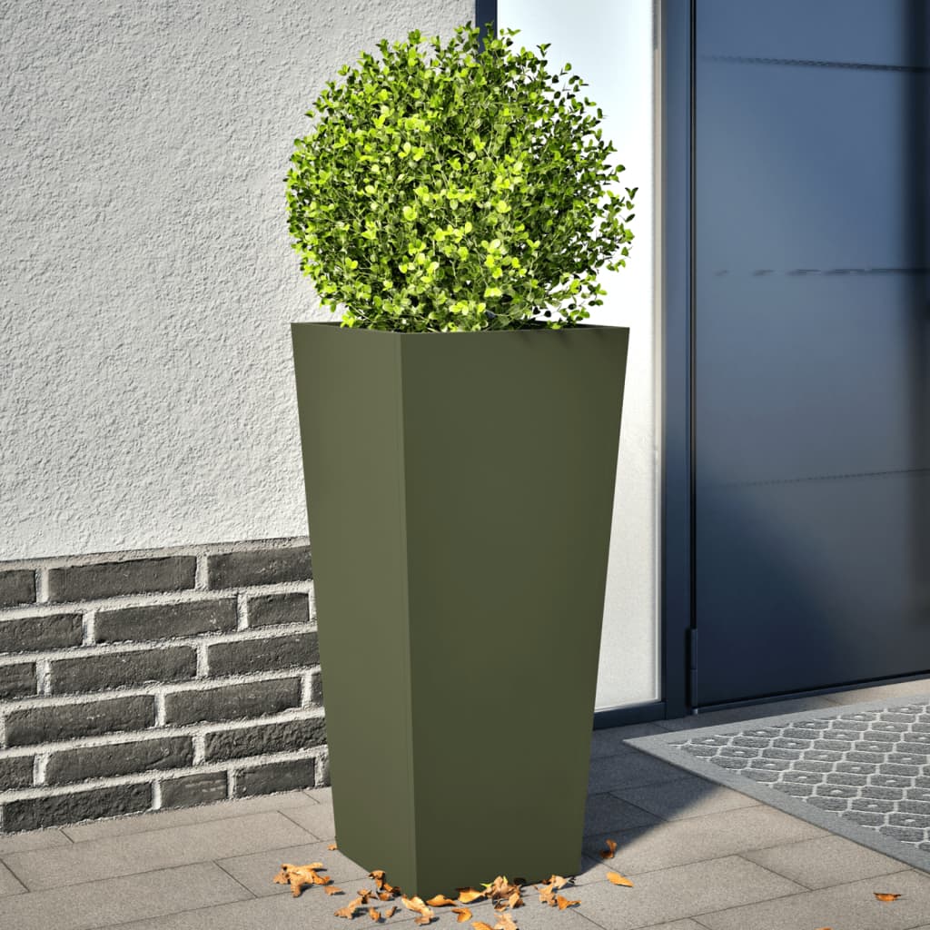 Plantenbakken Staal Zwart