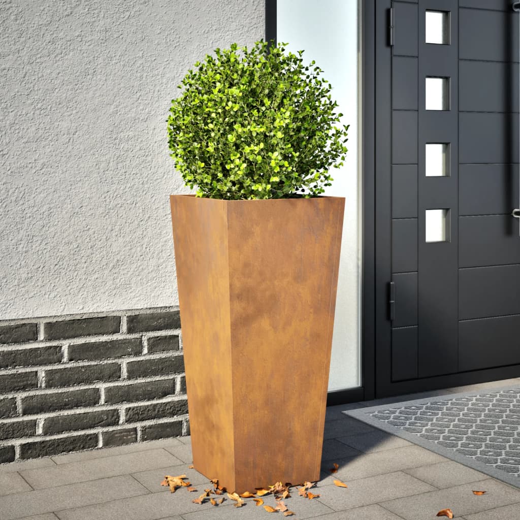 Plantenbakken Staal Zwart