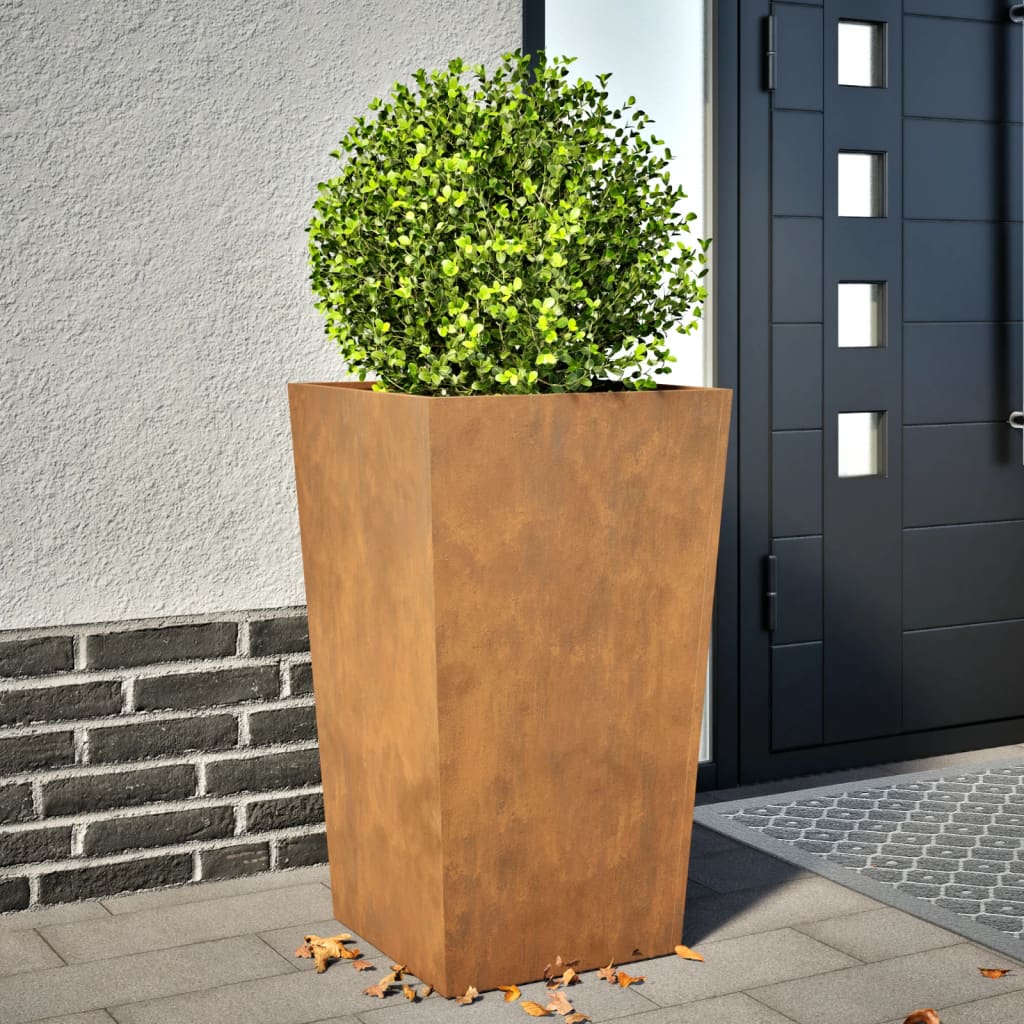 Plantenbakken Staal Zwart