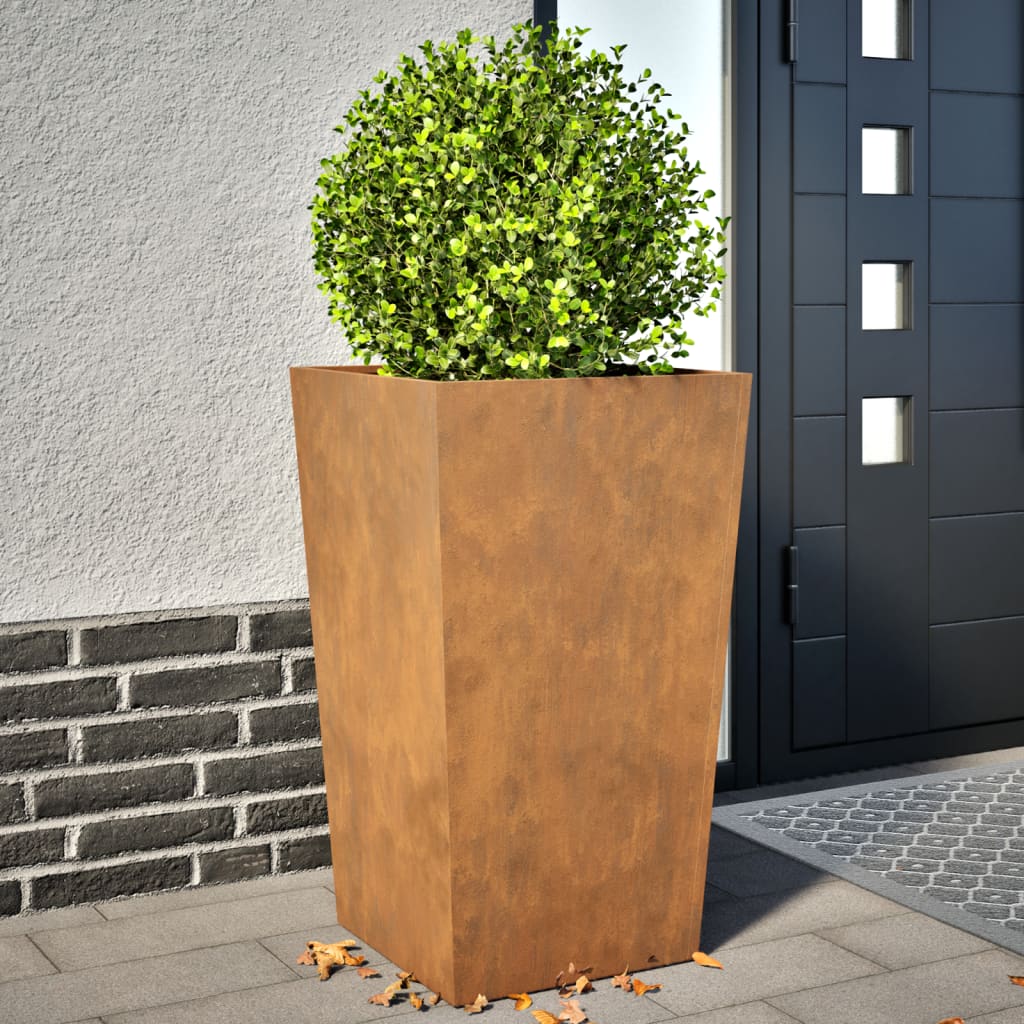 Plantenbakken Staal Zwart