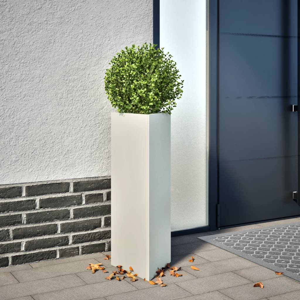 Plantenbakken Driehoek Staal Zwart
