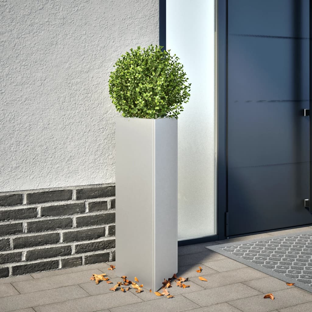 Plantenbakken Driehoek Staal Zwart