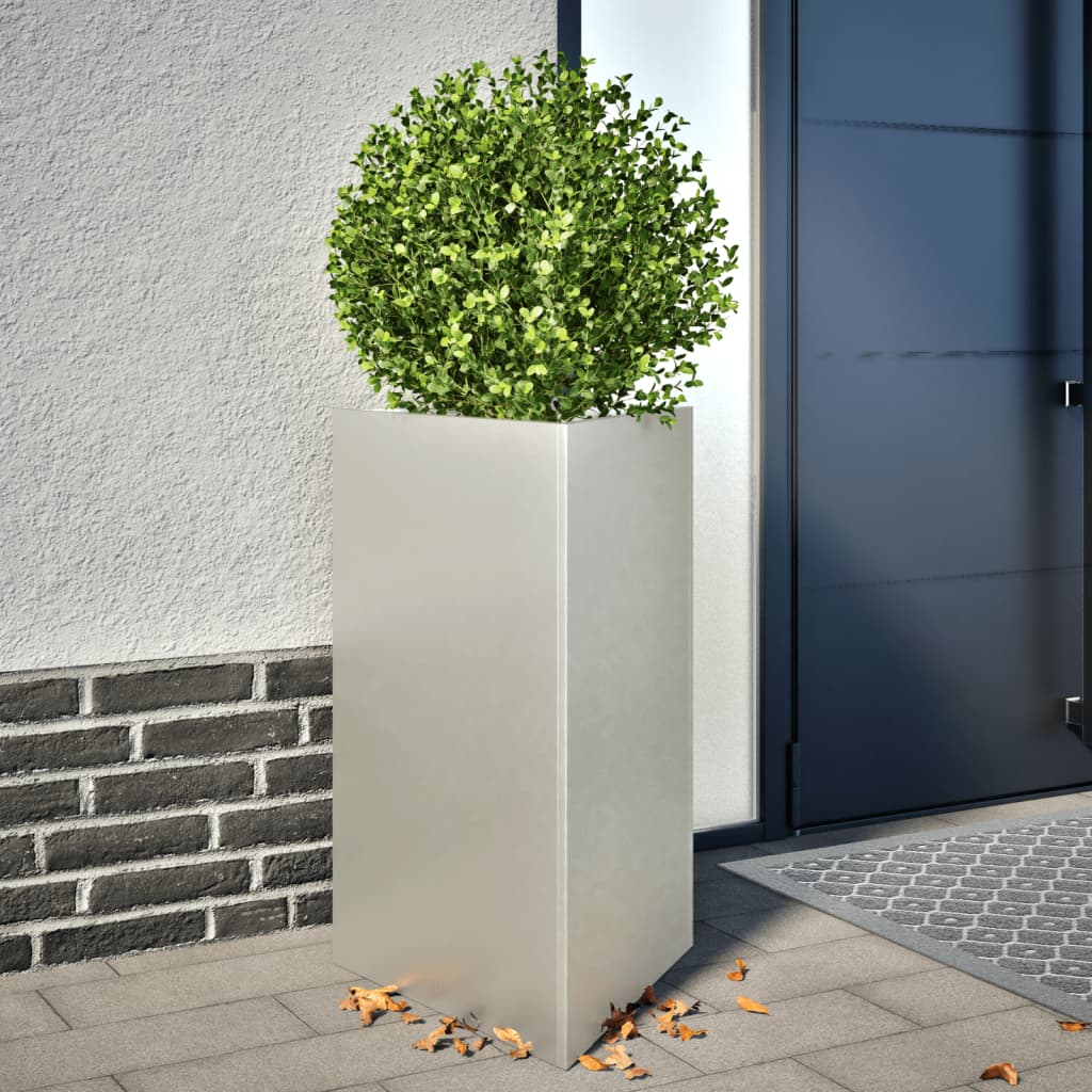 Plantenbakken Driehoek Staal Zwart