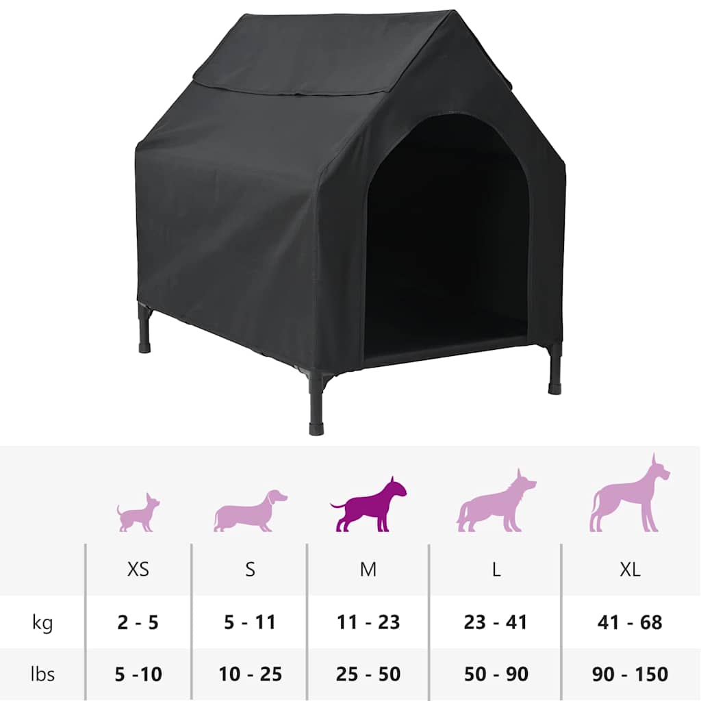Huis Voor Huisdieren 110 X 75 X 90 Cm Staal
