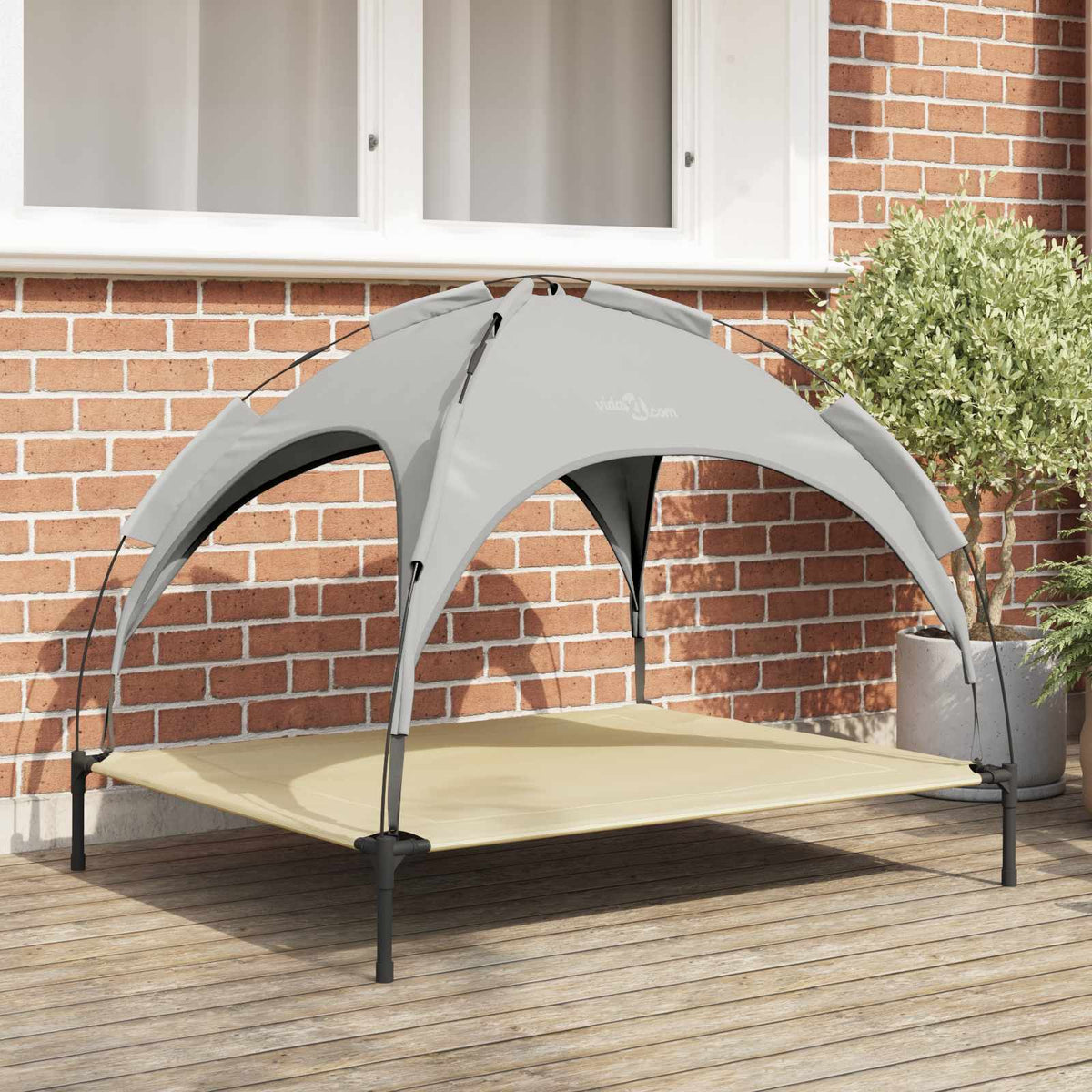 Hondenbed 71 X 64 X 71 Cm Staal