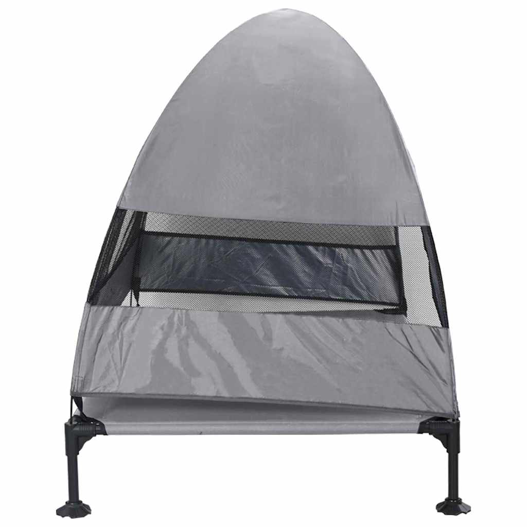 Verhoogd Hondenbed 127 X 81 X 108 Cm Stof En Staal