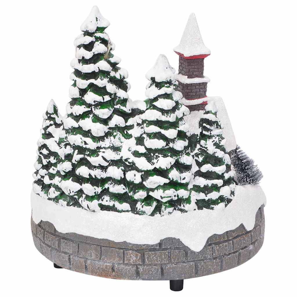 Kerst Tafelopstelling 16 X 16 X 19 Cm Kunststof Meerkleurig