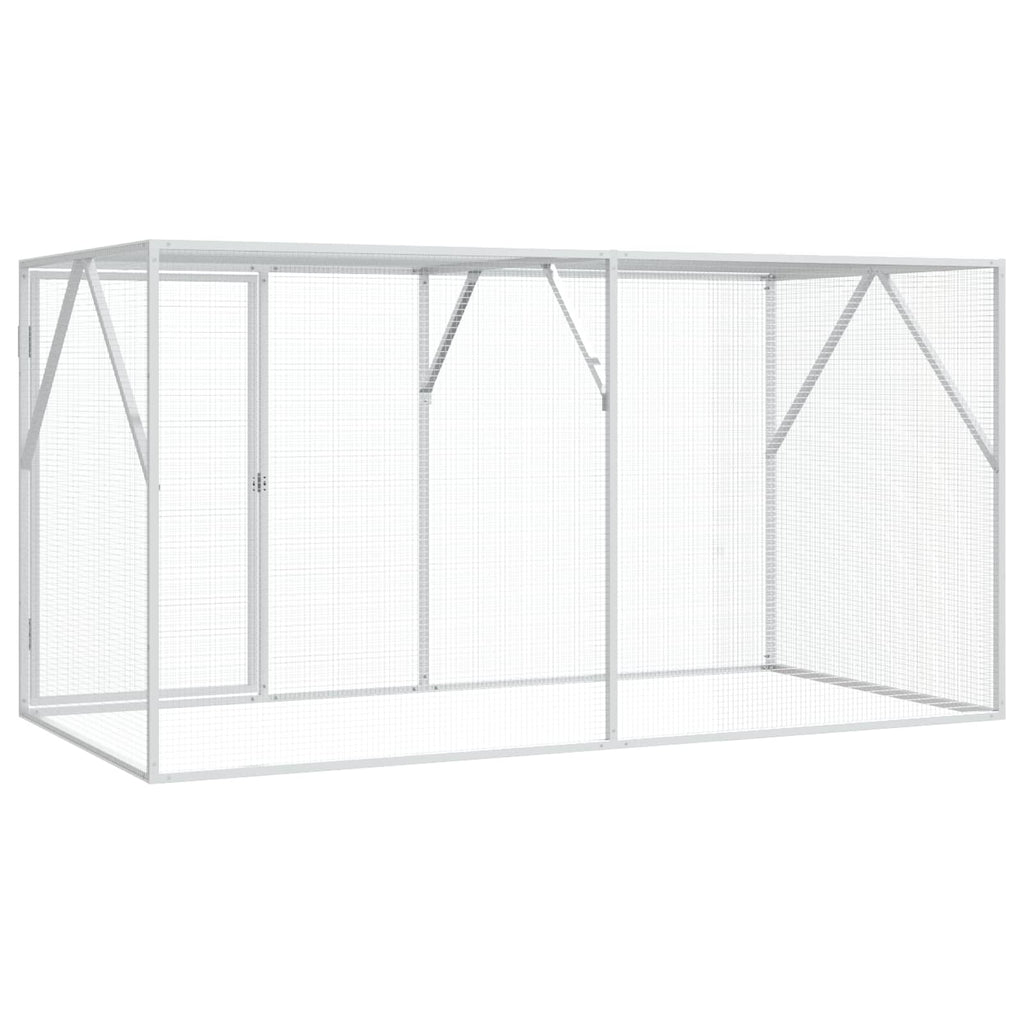 Vogelkooi Zilver 208 X 102 X 108 Cm