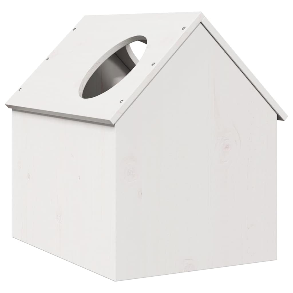 Kattenhuis 41X50X50 Cm Massief Grenenhout