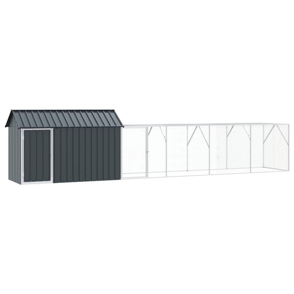 Vogelkooi Antraciet 619 X 111 X 142 Cm Gegalvaniseerd Staal