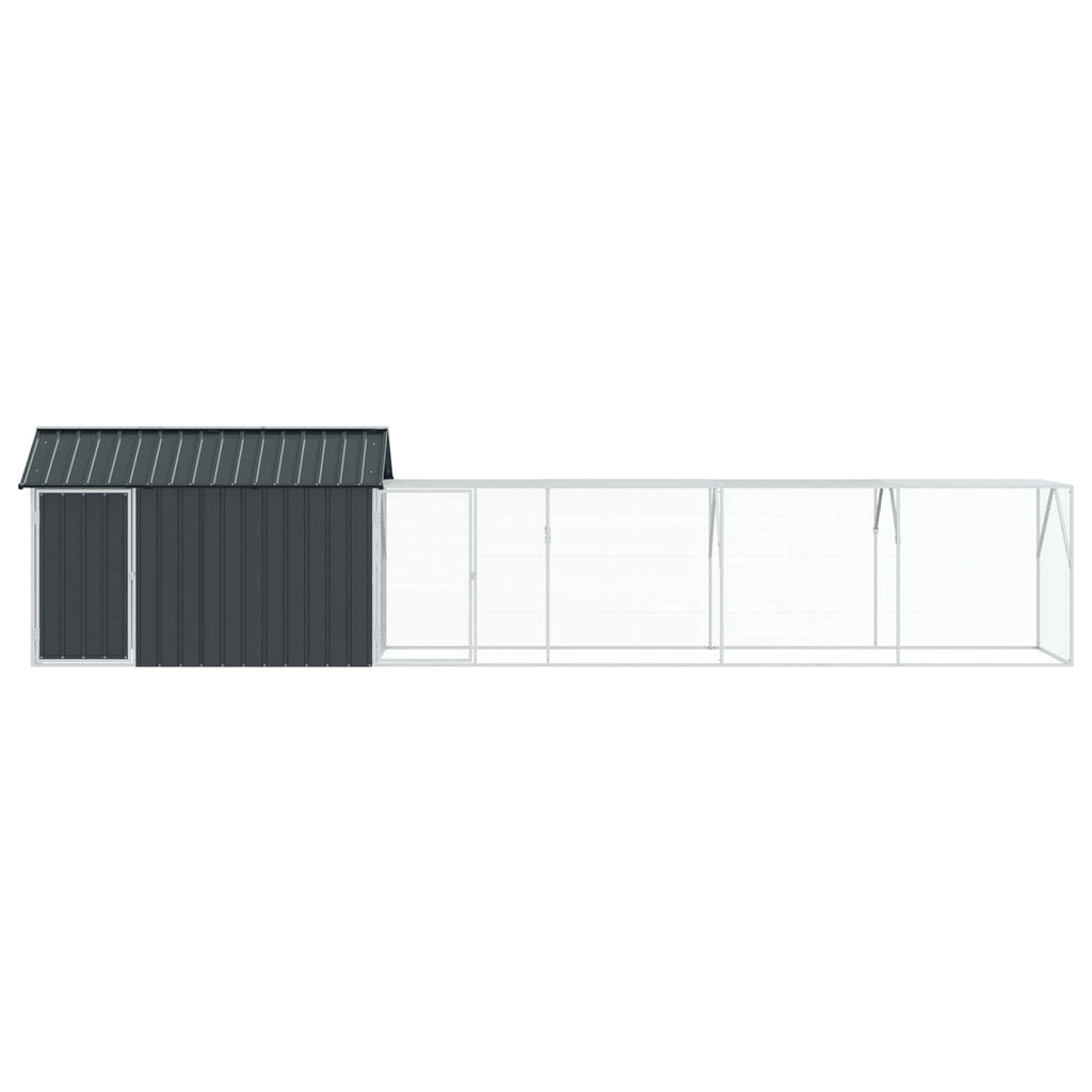 Vogelkooi Antraciet 619 X 111 X 142 Cm Gegalvaniseerd Staal