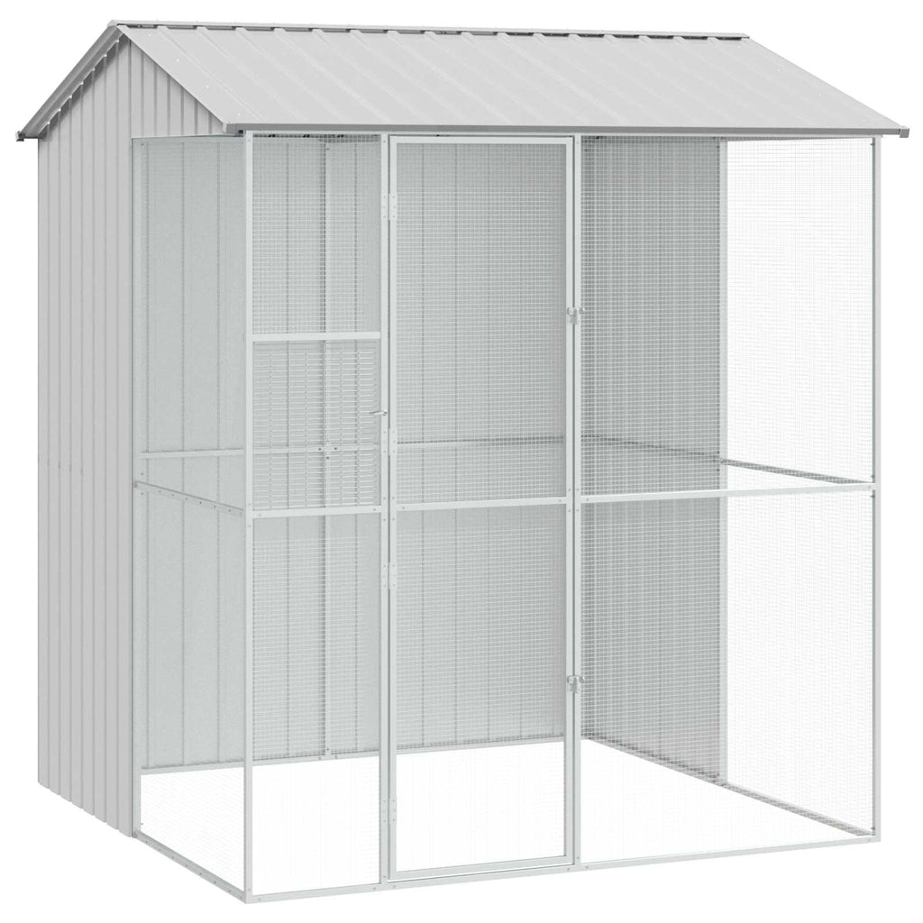 Vogelkooi 215 X 210 X 247 Cm Gegalvaniseerd Staal