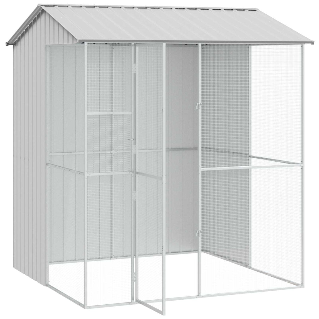 Vogelkooi 215 X 210 X 247 Cm Gegalvaniseerd Staal