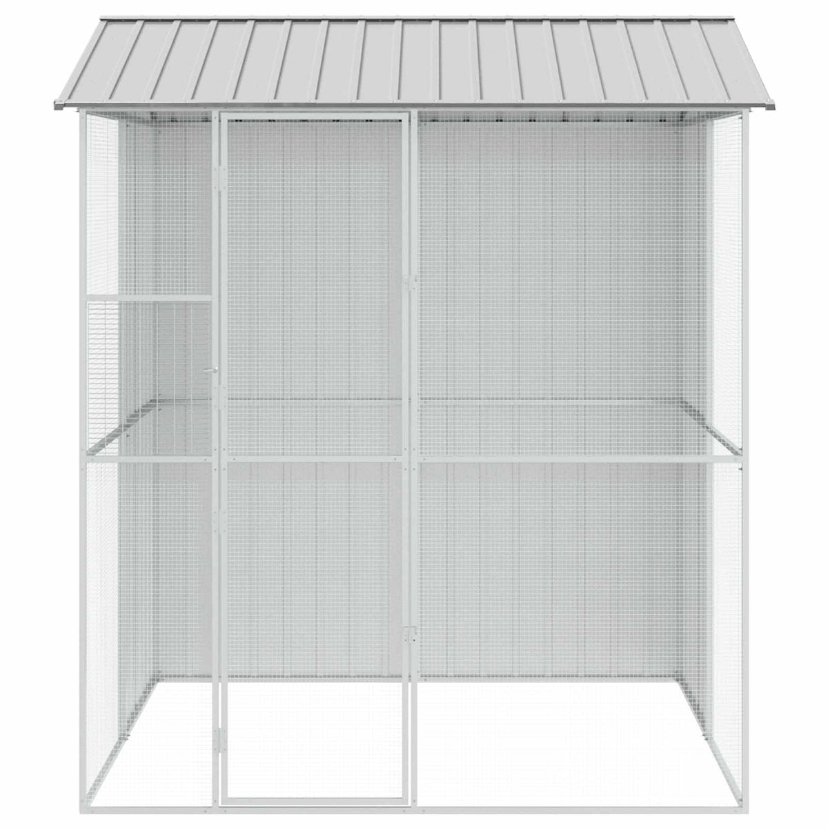 Vogelkooi 215 X 210 X 247 Cm Gegalvaniseerd Staal