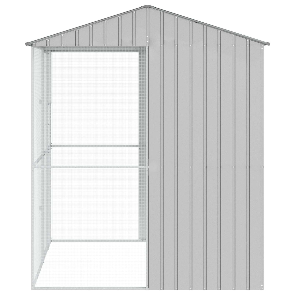 Vogelkooi 215 X 210 X 247 Cm Gegalvaniseerd Staal