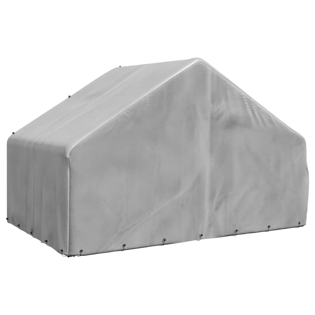 Hondenhok Voor Buiten Met Deksel 3X2X1,9 M Gegalvaniseerd Staal