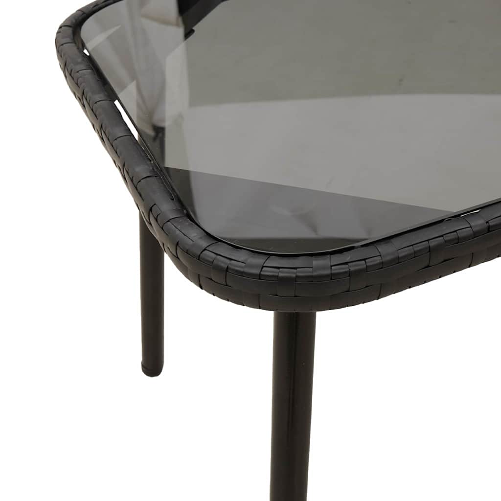 Tuin Eettafelset 2 St Poly Rattan