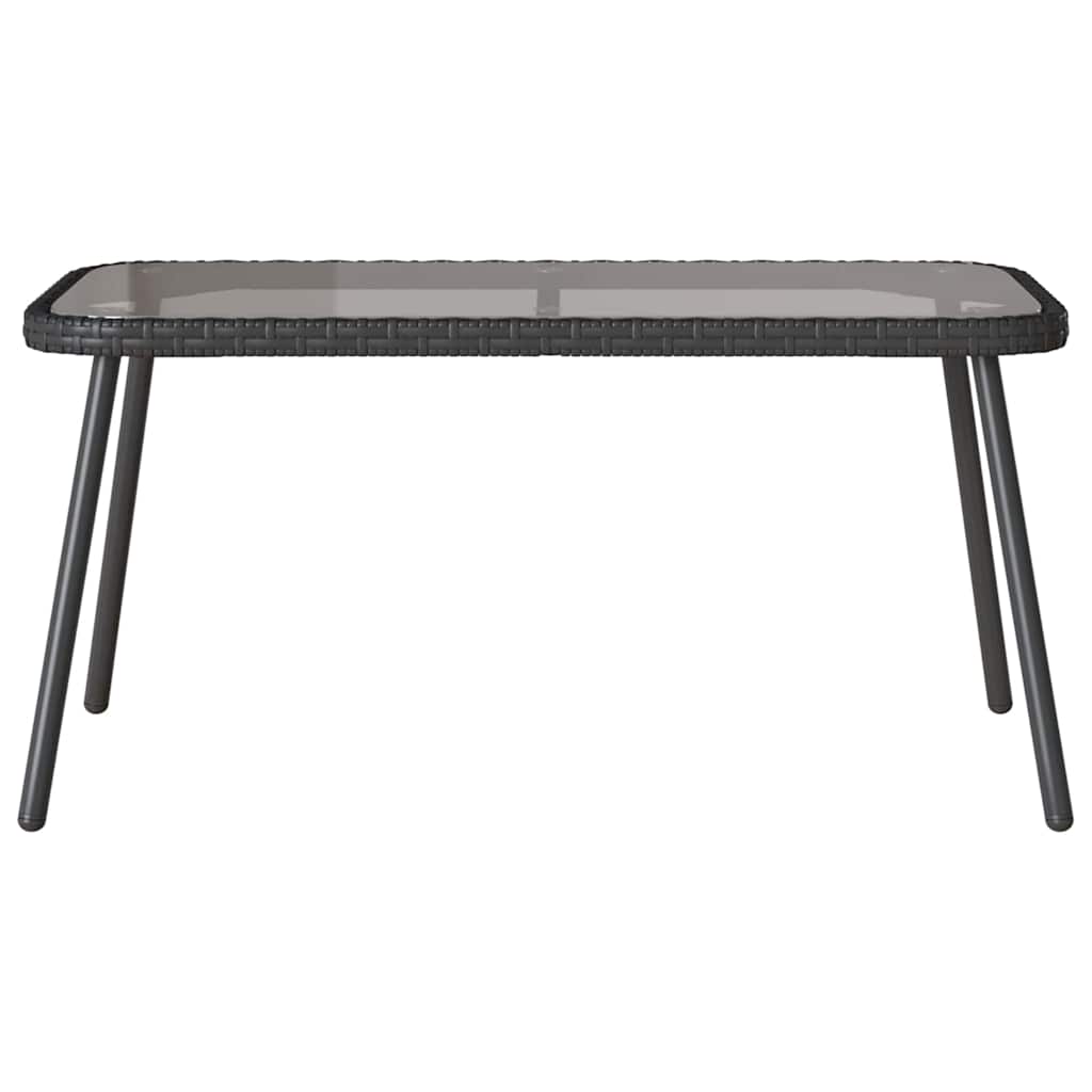 Tuin Eettafelset 2 St Poly Rattan