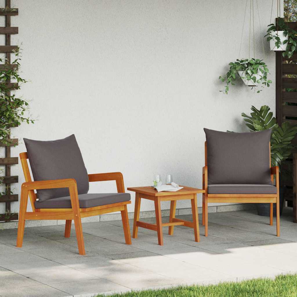 Tuin Olie Naturel 115 X 65 X 71 Cm Massief Acaciahout