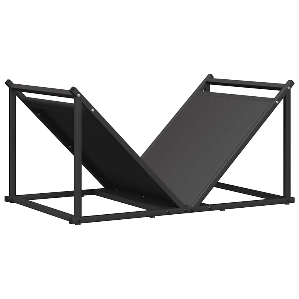 Brandhoutrek 70X43X34,5 Cm Koudgewalst Staal