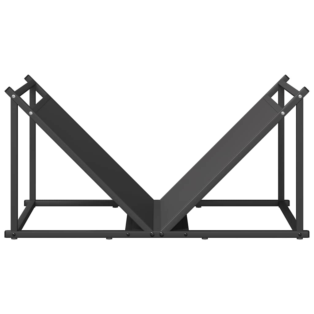 Brandhoutrek 70X43X34,5 Cm Koudgewalst Staal