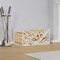 Brandhoutrek 70X43X34,5 Cm Koudgewalst Staal