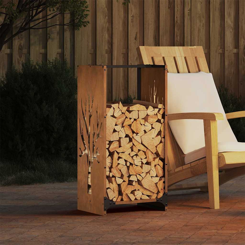 Brandhoutrek 40X30X80 Cm Koudgewalst Staal