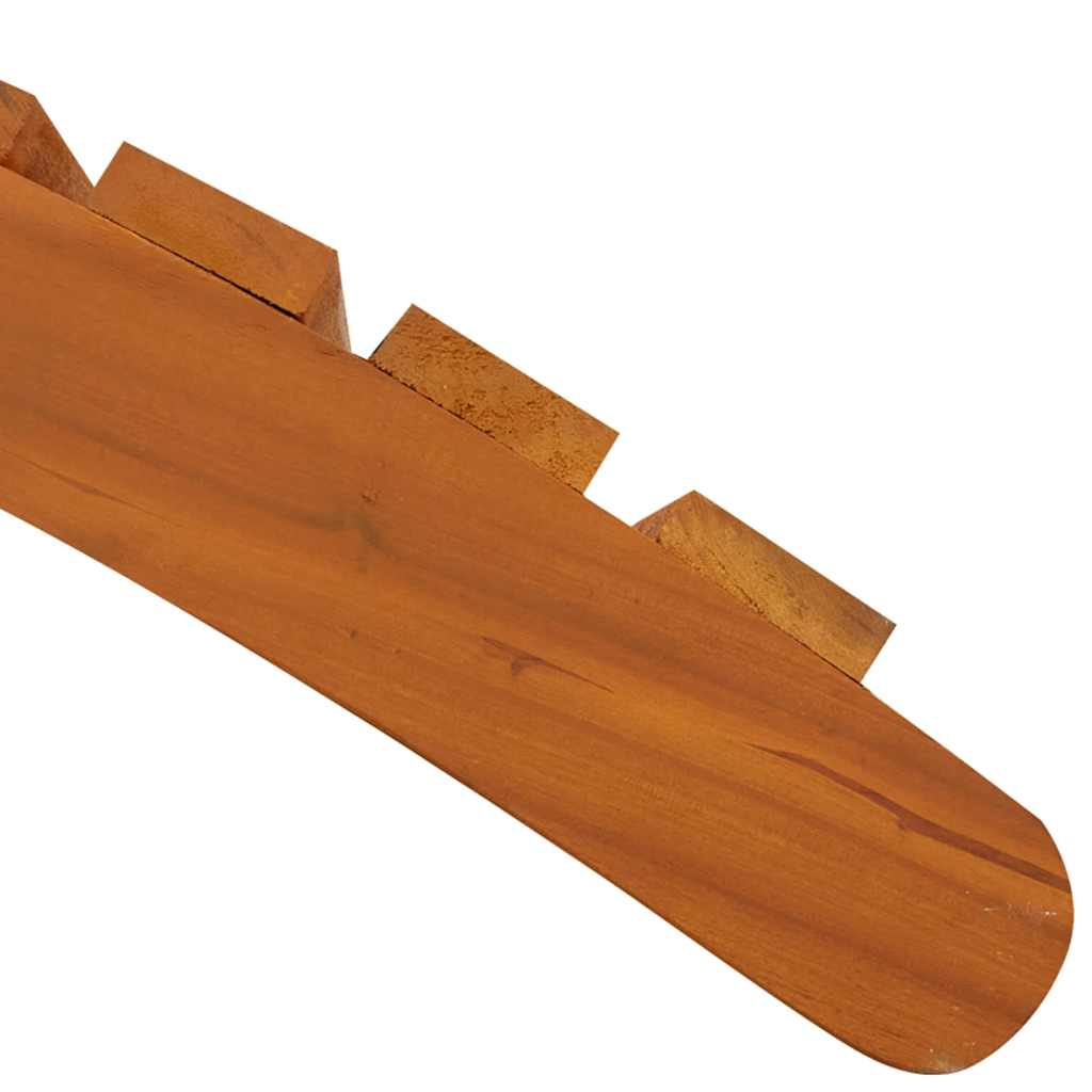 Ligbed 2 St Massief Acaciahout Bruin