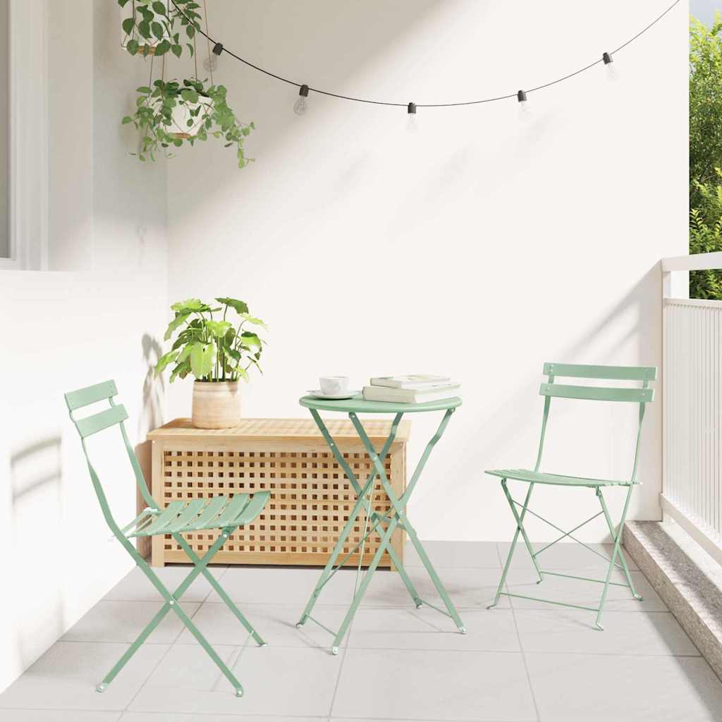 Tuin Opvouwbare Stoel 2 St Metaal