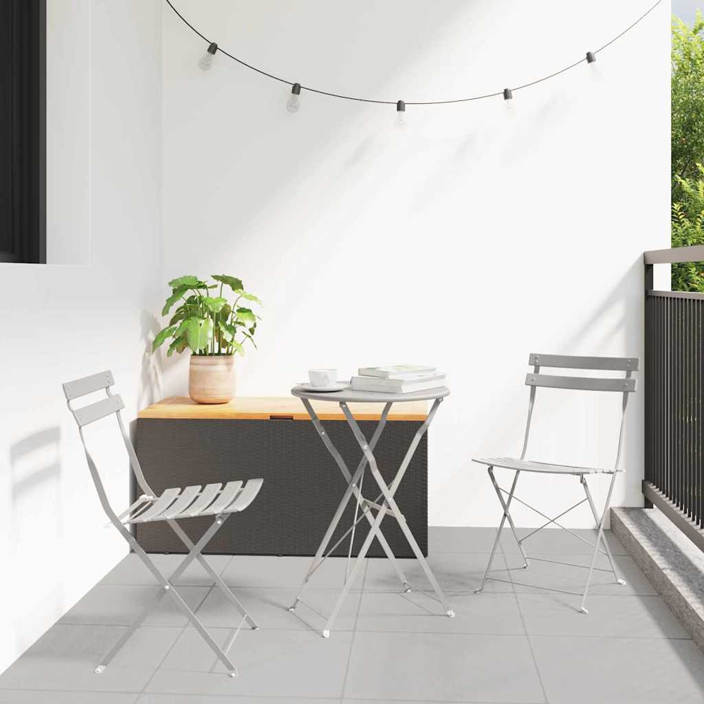 Tuin Opvouwbare Stoel 2 St Metaal