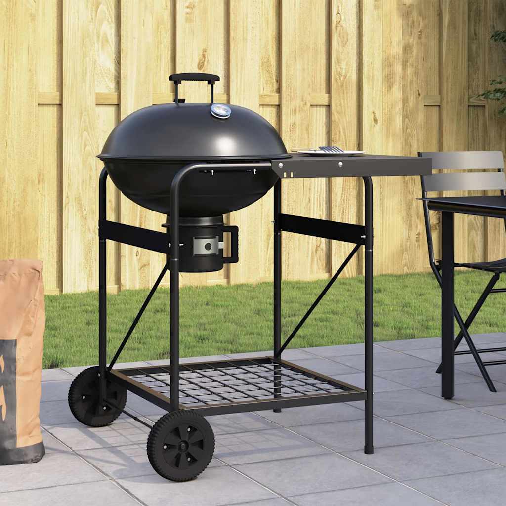 Buiten Grill 91 X 71 X 107 Cm Metaal Zwart
