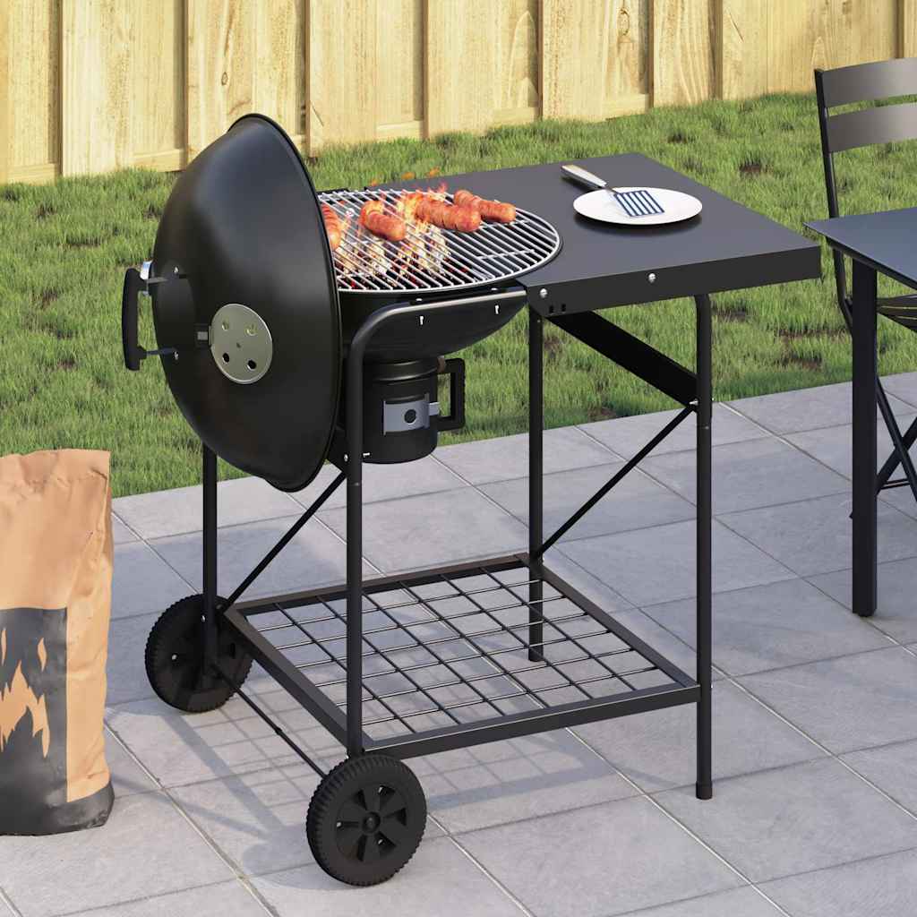 Buiten Grill 91 X 71 X 107 Cm Metaal Zwart