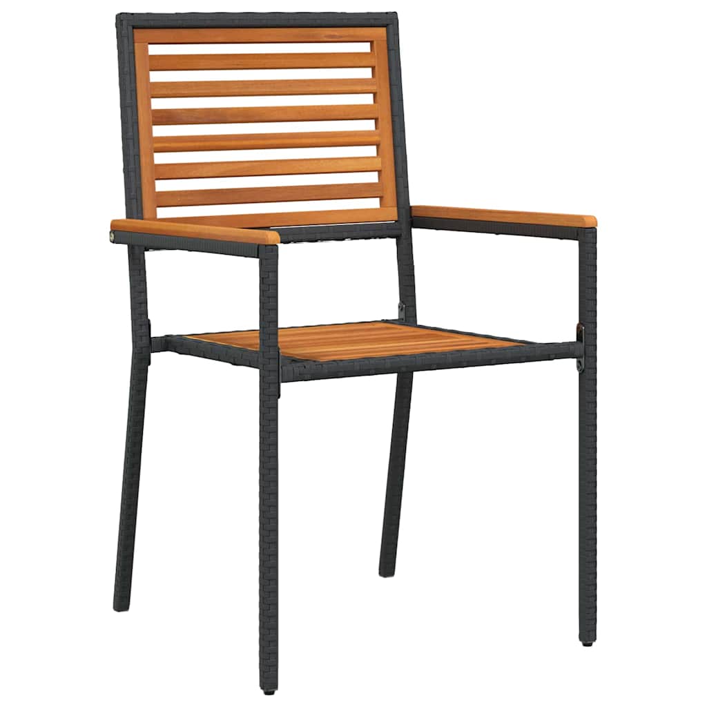 Tuin Eettafelset 7 St En Bruin Poly Rattan