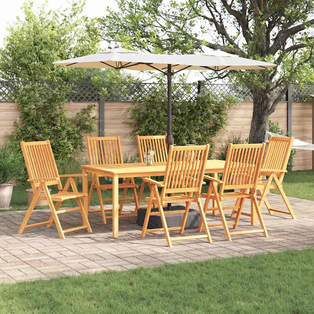 Tuin Eettafelset 7 St Bruin Massief Acaciahout