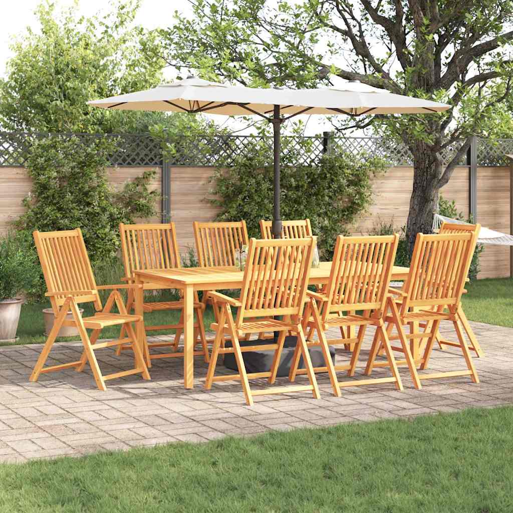 Tuin Eettafelset 7 St Bruin Massief Acaciahout