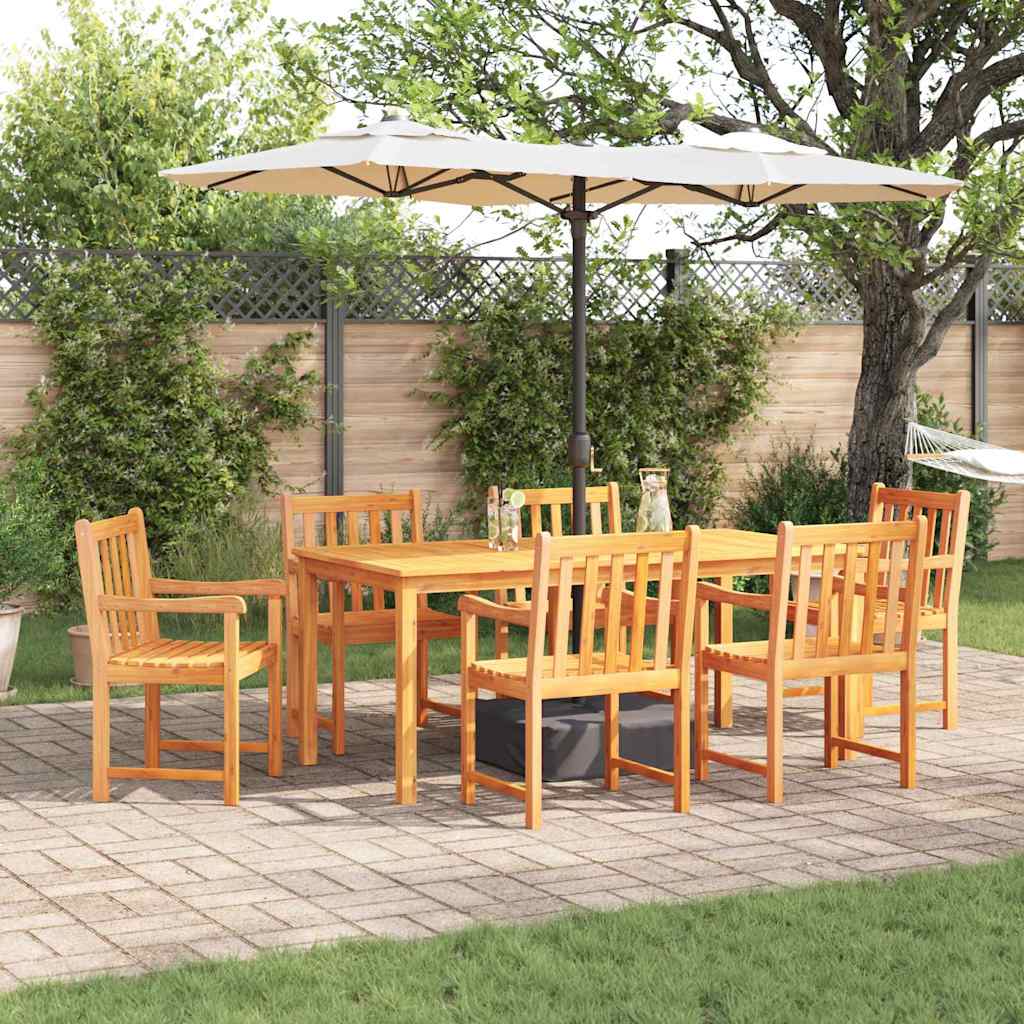 Tuin Eettafelset 7 St Bruin Massief Acaciahout