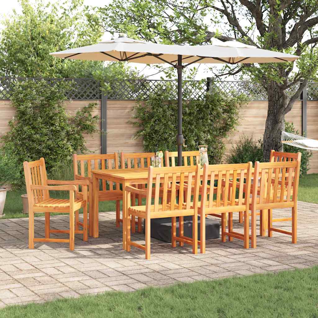 Tuin Eettafelset 7 St Bruin Massief Acaciahout